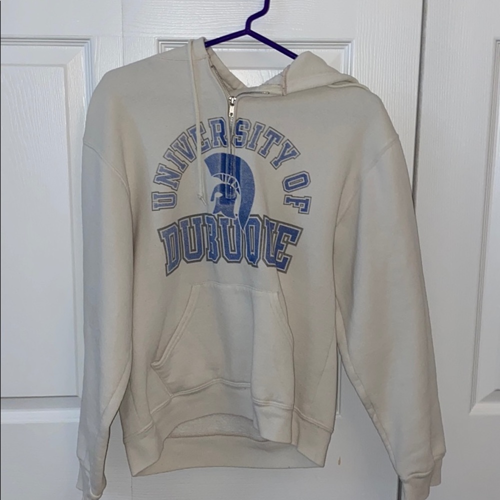 university of dubuque quarter zip sweatshirt